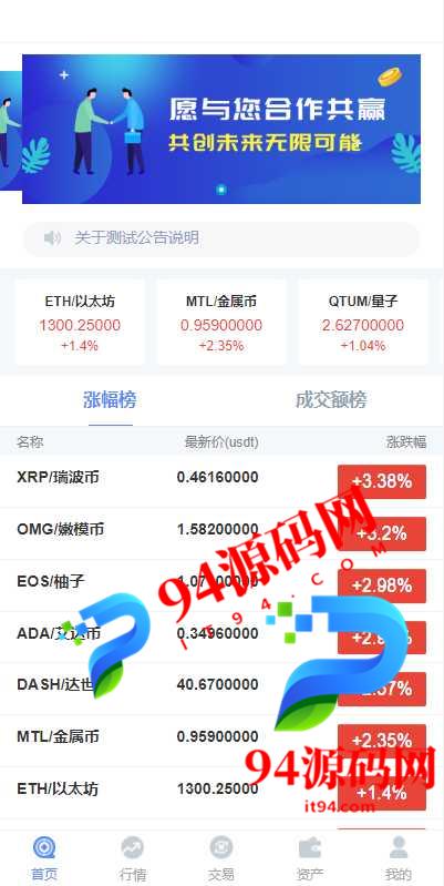 fastadmin框架双语言外汇系统|微盘系统仿交易所|USDT支付|全新K线正常-94源码网