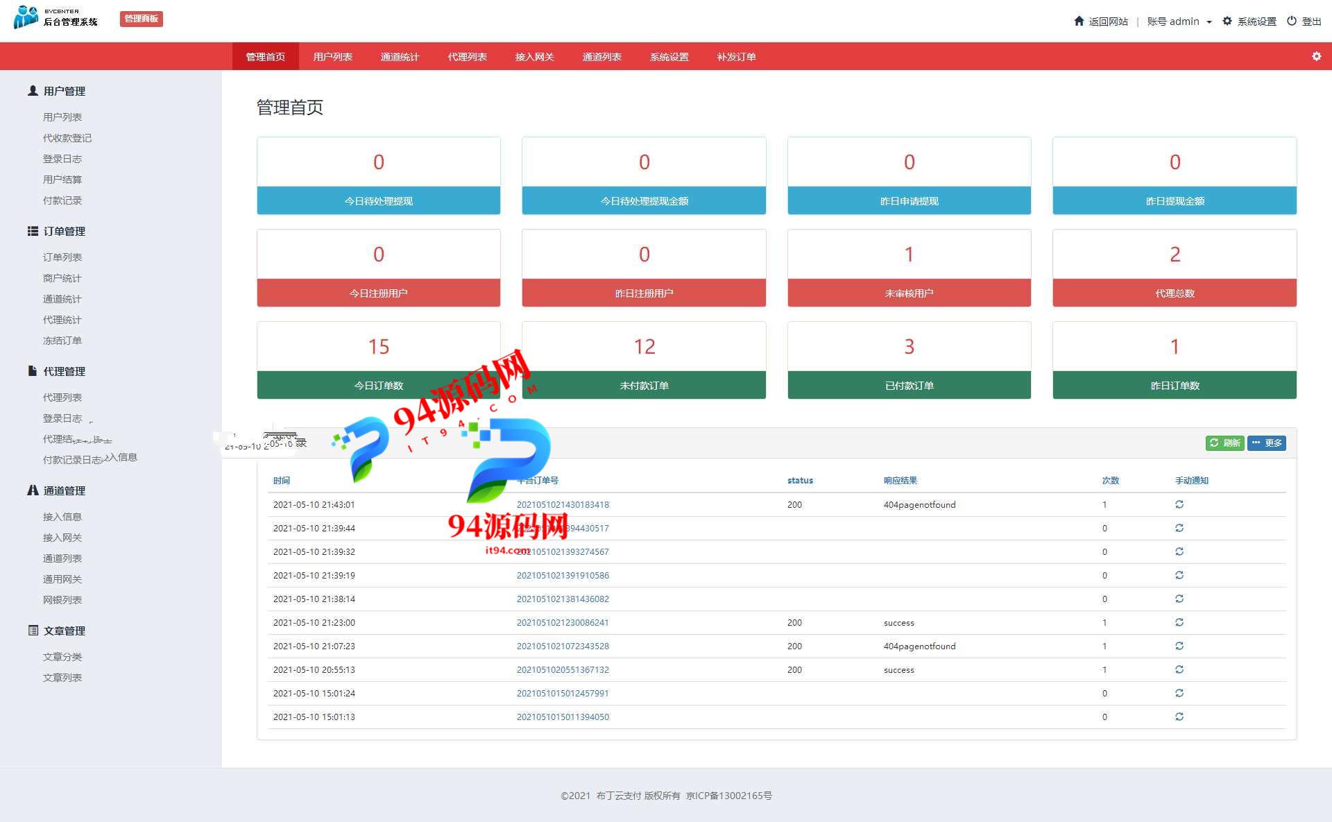 图片[14]-BudPay全开源运营版聚合支付系统|三方支付系统_支付宝微信扫码H5-94源码网